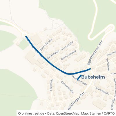 Gosheimer Straße Bubsheim 