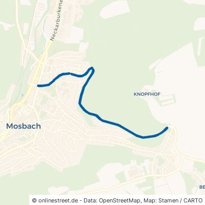 Sulzbacher Straße Mosbach 