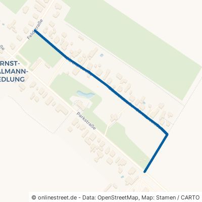 Gärtnerstraße Ziltendorf Ernst-Thälmann-Siedlung 