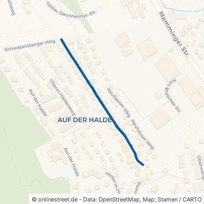 Dreherstraße Kempten (Allgäu) Halde 