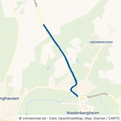 Bördestraße Warstein Niederbergheim 