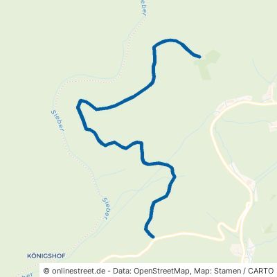 Sieberberger Planweg Harz Lauterberg 