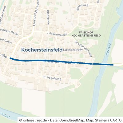 Öhringer Straße 74239 Hardthausen am Kocher Kochersteinsfeld 