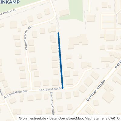 Ostpreußische Straße 32549 Bad Oeynhausen Dehme Klei