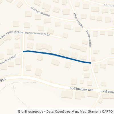 Hinterhofener Straße Loßburg Wittendorf 