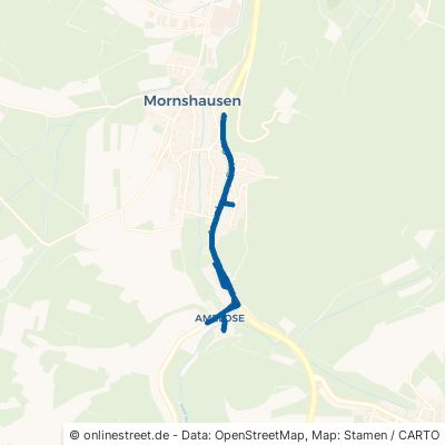 Ameloser Straße Dautphetal Mornshausen 