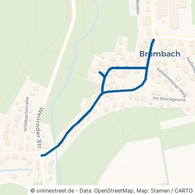 Usinger Straße Schmitten Brombach 