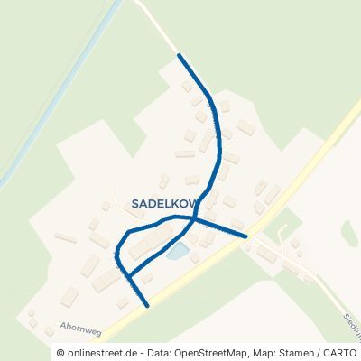 Angerstraße Datzetal Sadelkow 