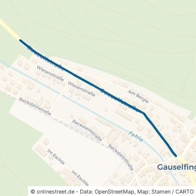 Gauzolfstraße Burladingen Gauselfingen 
