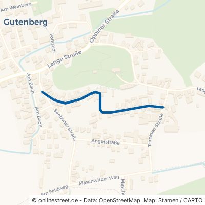 Gutenberger Dorfstraße Petersberg Gutenberg 