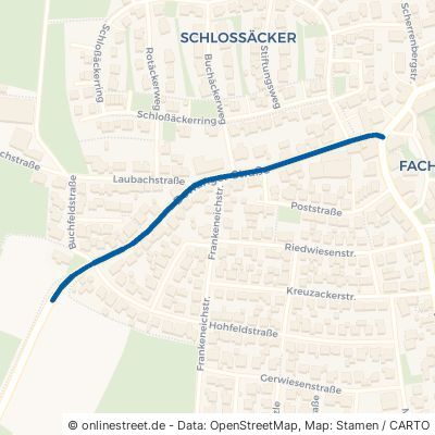 Dewanger Straße Aalen Fachsenfeld 