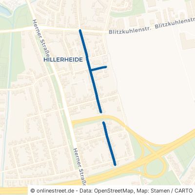 Heidestraße 45659 Recklinghausen Hillerheide 