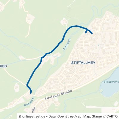 Pulvermühlweg Kempten (Allgäu) Stiftallmey 
