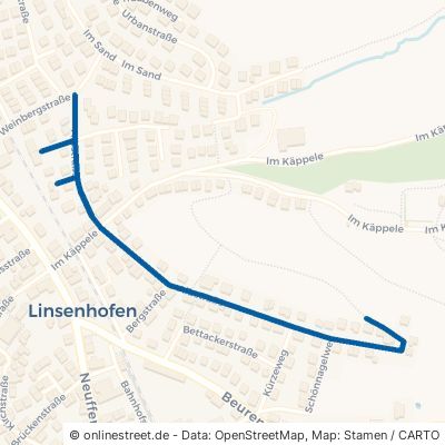 Albstraße Frickenhausen Linsenhofen 