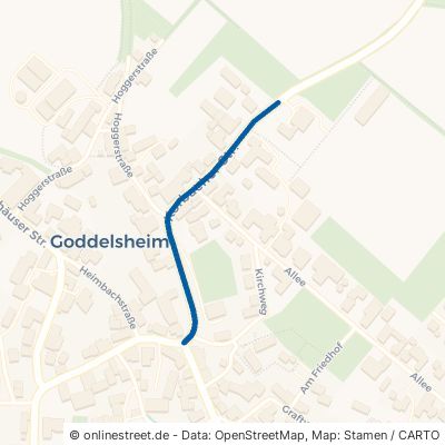 Korbacher Straße Lichtenfels Goddelsheim 