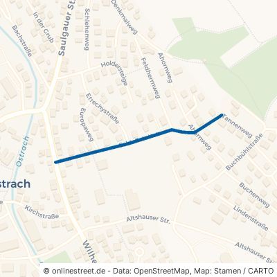 Schießstattstraße 88356 Ostrach Ortsbereich 