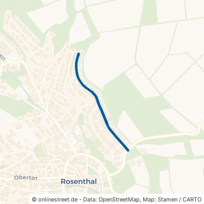 Gänsebergweg Rosenthal 