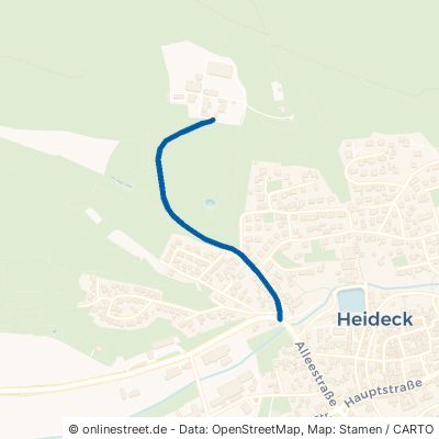 Kreuther Straße Heideck 
