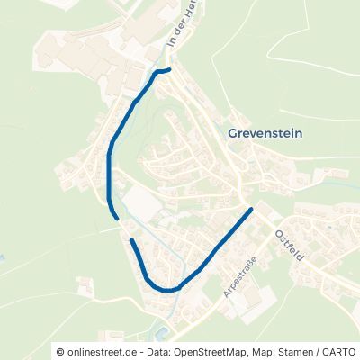 Graf-von-Spee-Straße Meschede Grevenstein 