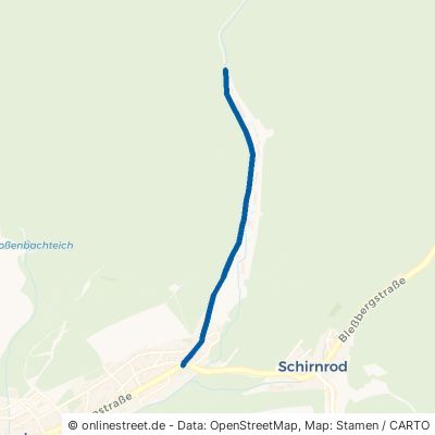 Sophienauer Straße Eisfeld Schwarzenbrunn 