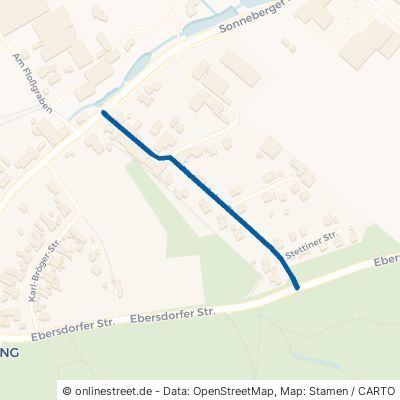 Plattenäckerstraße Neustadt bei Coburg Ebersdorf 
