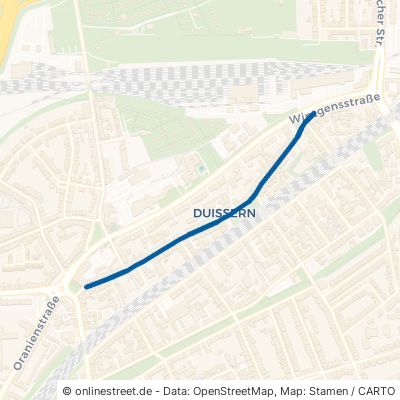 Duissernstraße Duisburg Duissern 