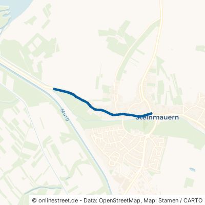 Rheinstraße Steinmauern 