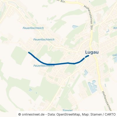 Zechenstraße Lugau (Erzgebirge) 