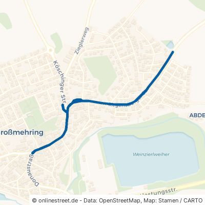 Regensburger Straße Großmehring 