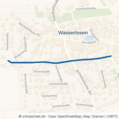 Konrad-Adenauer-Straße Wasserlosen 