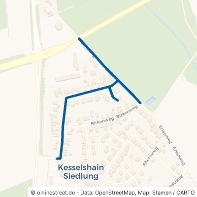 Siedlung Kesselshain Borna 