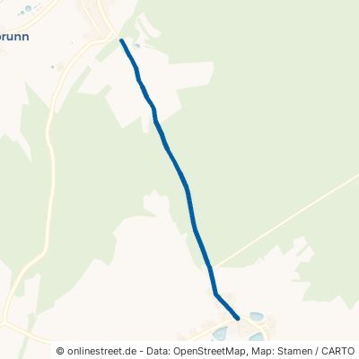 Forsthausweg Zeitlofs Weißenbach 