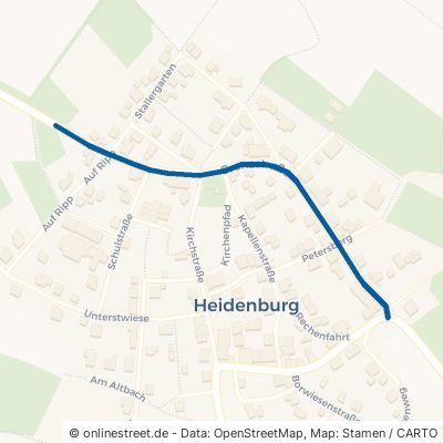 Grenzstraße Heidenburg 