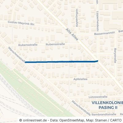 Hofmillerstraße München Pasing-Obermenzing 