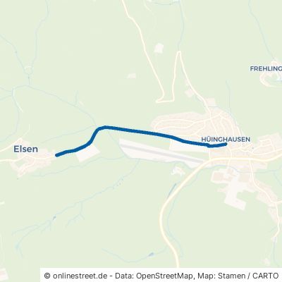 Elsener Straße Herscheid Hüinghausen 