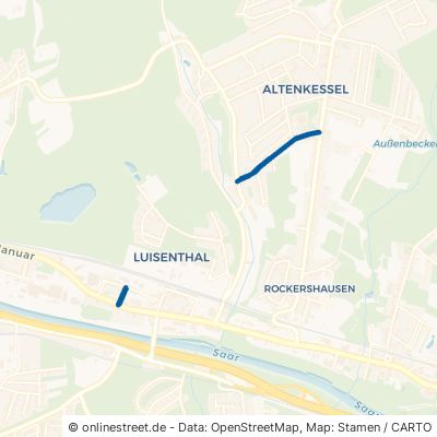 Jahnstraße Völklingen Luisenthal 