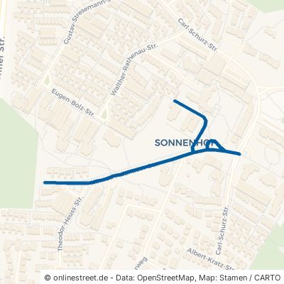 Konrad-Adenauer-Straße Pforzheim Sonnenhof 