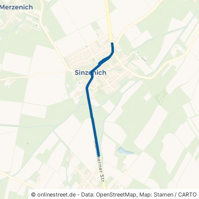 Kommerner Straße Zülpich Sinzenich 