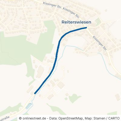 Arnshäuser Straße Bad Kissingen Reiterswiesen 