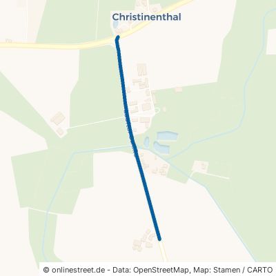 Loofter Straße Christinenthal 