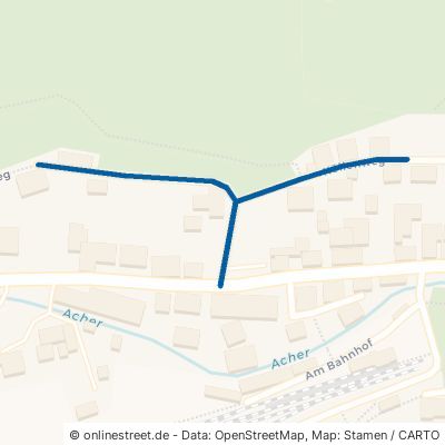 Köllenweg 77883 Ottenhöfen im Schwarzwald Ortsgebiet 