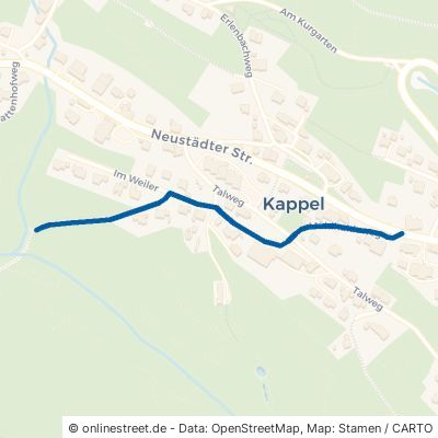 Mühlhaldeweg Lenzkirch Kappel 
