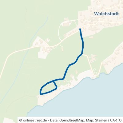 Hintere Seestraße Wörthsee Walchstadt 