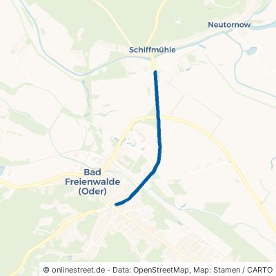 Schiffmühler Straße Bad Freienwalde 