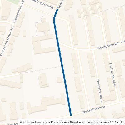 Allensteiner Straße Köln Niehl 