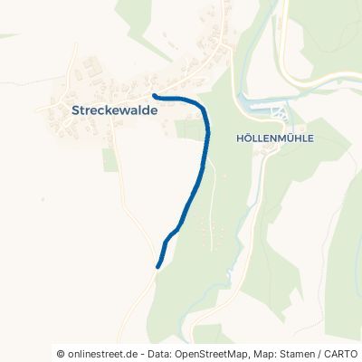 Mildenauer Straße Großrückerswalde Streckewalde 