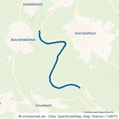Nagoldtalweg Pforzheim Büchenbronn 