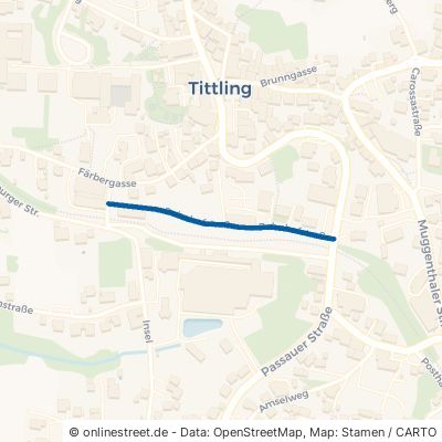 Bahnhofstraße Tittling 