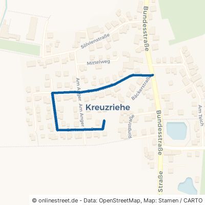 Gartenstraße Suthfeld Kreuzriehe 