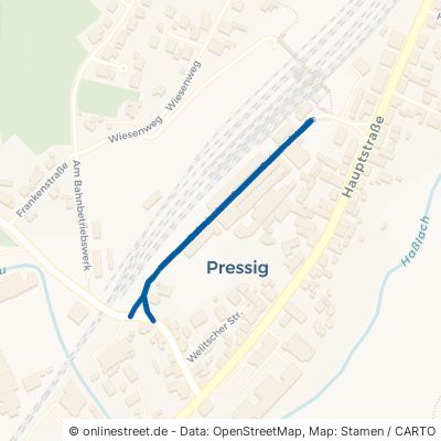Bahnhofstraße Pressig 